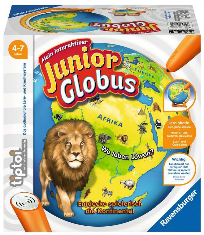 beim Krauth 007851,61 Tiptoi Mein interaktiver Junior-Globus 64,99