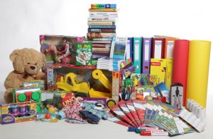 Überblick über das reichhaltige Angebot an Waren beim Krauth - Bücher Papier Spielwaren